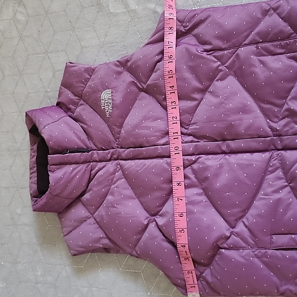 The North Face Purple Quilted Puffer Vest - Picture 2 of 2